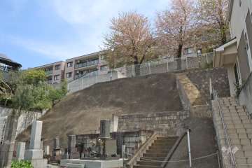 エクレール第２梶ヶ谷の外観（南西側から）