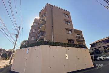 鷺沼小台パークホームズの外観（北側から）