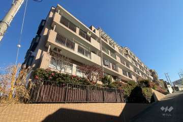 リーベスト宮前平の外観（南西側から）