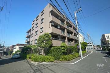 藤和シティホームズ鷺沼小台の外観（南西側から）　　