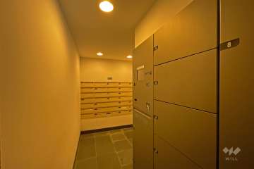 共用ポストと宅配ボックス