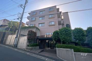 イトーピア宮前平デュアルコートの外観（北東側から）