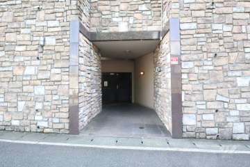 駐輪場の出入り口