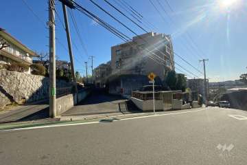 宮前平パークホームズグランドヒルの外観（北東側から）