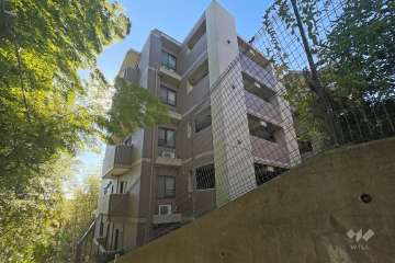 宮前平パークホームズグランドヒルの外観（北西側から）