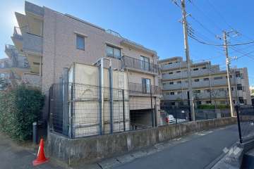 宮前平パークホームズグランドヒルの外観（北西側から）