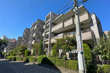 東急ドエルファーレ鷺沼の外観（南東側から）