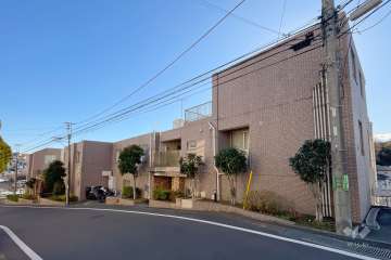 グリーンテラス野川台の外観（北西側から）