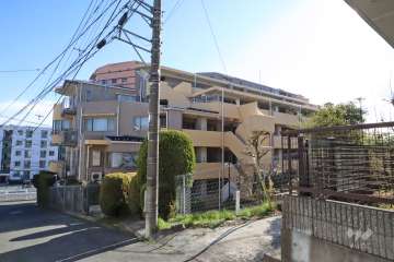 サンクタス鷺沼ヴィル・ド・ヴェールの外観（北東側から）