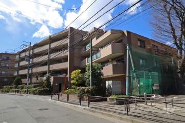 藤和シティホームズ鷺沼ガーデンプロトの外観(北東側から)