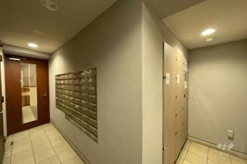 宅配ボックスと共用ポスト　