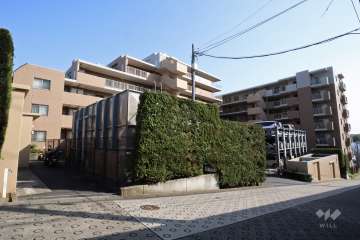 レクシオ宮前平ヒルズの外観(北側から)