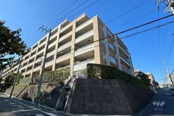 グランノア宮前平マスターズテラスの外観（北東側から）