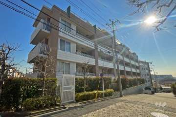 ルネサンス宮前ハーモニープレイスの外観（北西側から）