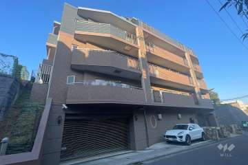 ランドシティたまプラーザブリティッシュガーデンの外観（西側から）　