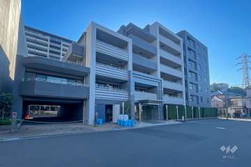 クレストフォルム宮崎台サウステラスの外観（北西側から）　