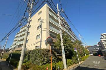 サンクタス宮崎台の外観（南東側から）