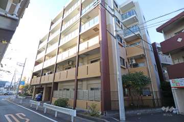 エクセレントスクエア宮崎台１番館の外観（南東側から）