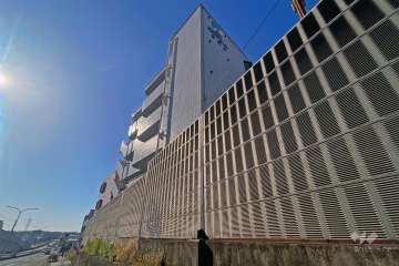 スカイコート宮崎台の外観（北西側から）