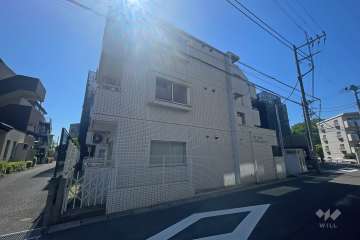 スカイコート宮崎台第4の外観（東側から）