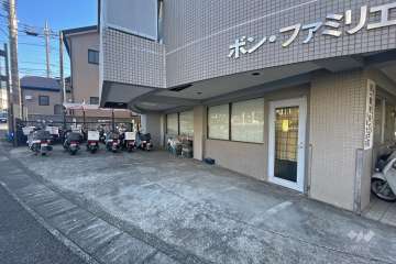 エントランス前の共用スペース