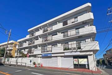 ヒルトップ鷺沼の外観（南東側から）