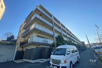 ドレッセ鷺沼の杜プライムフォレストの外観（北西側から）-(2)