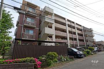 ジェイパレス宮崎台の外観（北東側から）