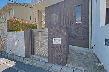 駐輪場の出入り口