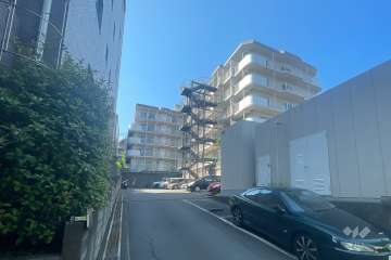 宮前平スカイハイツの外観（北側から）　