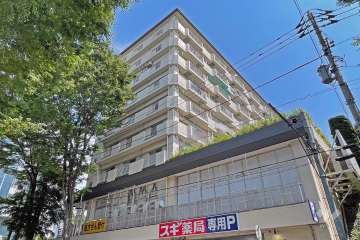 宮崎台ビューグリーンの外観（南西側から）