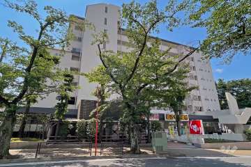 宮崎台ビューグリーンの外観（北東側から）