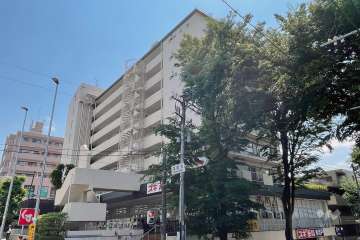 宮崎台ビューグリーンの外観（北西側から）