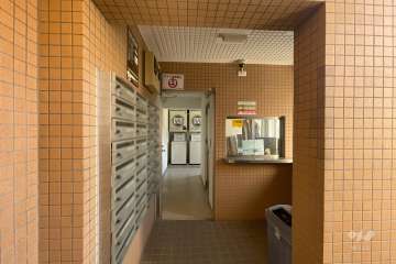 共用ポストと宅配ボックス