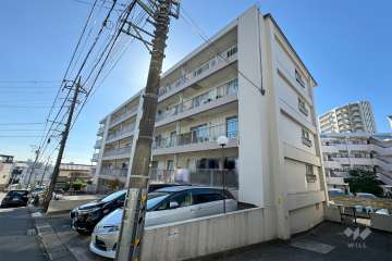 ウィンザーハイム鷺沼の外観（北西側から）