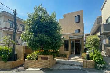 鷺沼ビューグリーンの外観（南東側から）