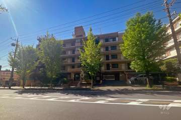 ライオンズマンション宮前平第7の外観（北側から）