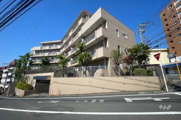 鷺沼ニューハイツの外観（北東側から）