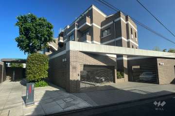 グランフォルム鷺沼クレスティの外観（北西側から）