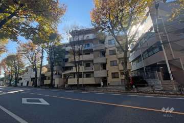 ソフィア鷺沼の外観（北西側から）