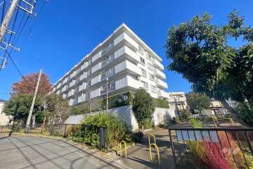 鷺沼東パークホームズの外観（南西側から）