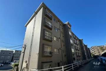 東急ドエル宮前平グリーンヒルの外観（北東側から）