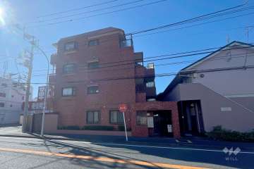 ライオンズマンション宮崎台第5の外観（北側から）