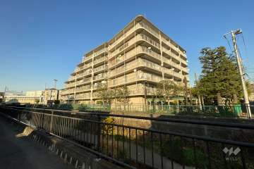 サニーハイツ梶ヶ谷の外観（南側から）