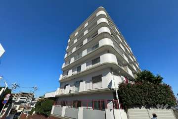 パークハイツ鷺沼の外観（南西側から）