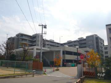 グランオアシス夙川香櫨園の外観（北西側から）