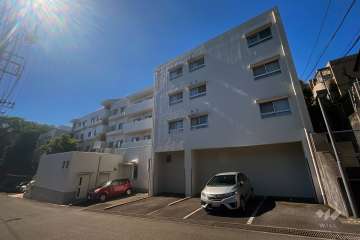 ライオンズマンション宮崎台の外観（北西側から）