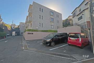 宮前平ハイデンスの外観（北側から）