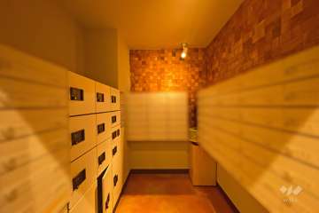 共用ポストと宅配ボックス