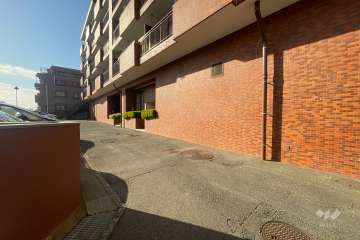 駐車場の出入り口